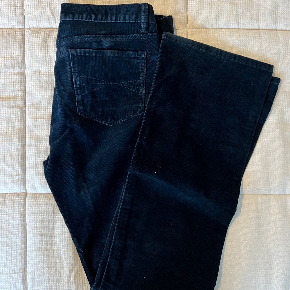 LOFT Navy Bootcut Low-rise Cords - Size 12